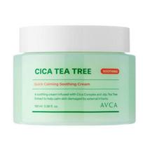 a0361 AVCA Greitai raminantis Cica Arbatmedžio Balansuojantis Raminamasis Kremas 100ml Rebalancing Soothing Cream