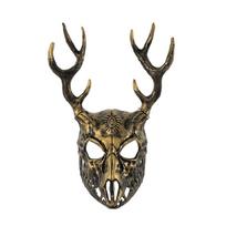 Halloween Mask Deer Head Mask Reindeer Mask Masquerade Mask Antler Mask Carnivals Mask Full Face Mask Party Mask