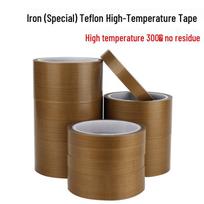 Teflon PTFE Heat-Resistant Flame-Retardant Sealing Tape for Insulation Thickness 0.13mm; Width 3mm x Length 10m