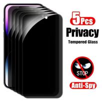 5 vnt. Anti-Spy grūdintas stiklas, skirtas Xiaomi 14T Pro 14 13 13T 12T 11T 10T Pro Mi 10 10T 11 12 Lite NE 5g, privatumo ekrano apsauga Anti Peeping&Xiaomi 11T juoda
