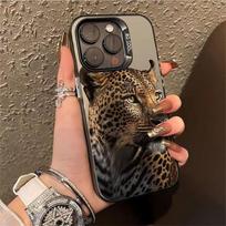 Leopard Print iPhone Case for Apple 13/14/15/16/17 Pro Max - Trendy and Unique Design iPhone 12