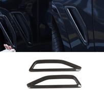 ABS Black Car Side Vent Air Flow Fender Intake Sticker Shark Gills Side Vent Cover Trim For BMW X5 G05 2019-2026 Accessories