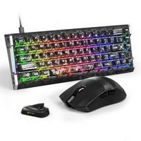 ATTACK SHARK Gaming Keyboard Mouse Magnetic Rapid 8000Hz Polling PAW3950MAX 42000 65g Carbon Fiber Optical Web HIFI Typing Sound Reduction Gasket