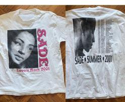 Sade Lover’s Rock 2001 Summer Tour T-shirt size S-5XL Unisex T-Shirt M