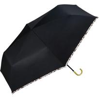 Shade Animal Black UV for Sunny and Rainy Folding 55cm Rib for 2025Wpc. Parasol, Piping, Mini, 100% Shade/100% Cut/UPF50+/Heat Shielding/Suitable juoda
