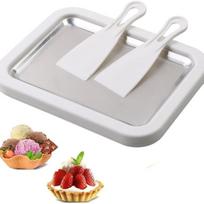 Dessert Crafter Rolled Ice Cream Maker Kit, No Electricity Required for Rolled Ice Cream, Frozen Yogurt, Sorbet