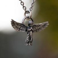 Pakabukas 'angelas' Sparnai Poros Karoliai Vyrams ir Moterims 50CM(Necklace Size)