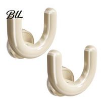Non-slip Shoe Holder 2PCS Rack U Shape Suction Cup Hook Non-Slip Glass Wall Stable Support No Drilling Slipper for Towels Bathroom U-shaped 2pcs balta