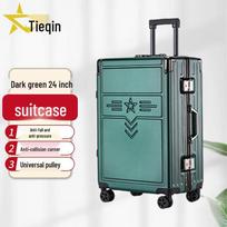 Tieqin Camouflage Military Commemorative Spinner Luggage