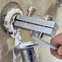 Adjustable Angle Steel Faucet Damage Valve Extractor Tool for 1/2-3/4 Inch Pipes