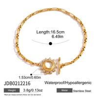 Youthway Crystal Moon Star Sun Drop Earrings For Women Minimalist 18K Gold Plated Stainless Steel Earrings Fashion Jewelry Gift