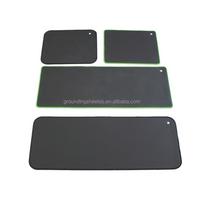 CONDUCTIVE Ergonomic Grounding Desk Mat Earthing Mouse Pad PU Leather Anti-Fatigue Non-Slip 2mm Thick Rubber Backing 25x23cm juoda