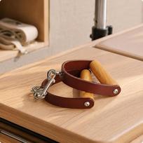 2 Pieces Pilates Reformer Handles Metal Clip for Gym