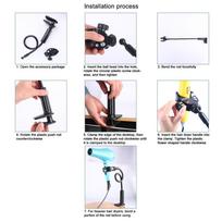 Adjustable Hair Dryer Stand With Clamp Hair Dryer Holder Blow Dryer Stand  For Dog Grooming juoda