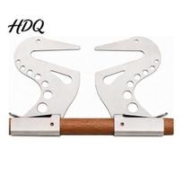 Self-locking Hand Bridge Artist Support Bridge Wooden Painting with Rod Adjustable Stable Rest for Canvas Drawing Fine Detailing Accessory sidabras