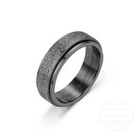 6mm Anxiety Fidget Spinner Rings for Men Smooth Stainless Steel Spinning Rotating Ring for Women Anti Stress Jewelry Gift 6