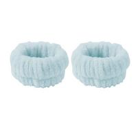2pcs Face-washing Artifact Cuff Wrist Strap Reusable Spa Wrist Wash Bands Rabbit Hair Washes Face Bathroom Accessories Unisex