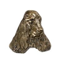 Anglų kokerspanielis I - atminimo lenta su šunimi, personalizuota padėka, apdovanojimas, diplomas su dedikacija iš Art-Dog prekės ženklo ruda