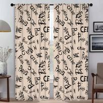 Abstract Design Curtains for Bedroom Blackout Curtain for Room 2 Panel Halloween Decoration Shades Blinds Home Interior Curtains W50xH70cmx2pcs-CL gray