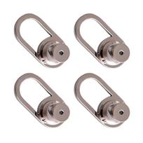 Pack of 4 Metal Earring Backs Replacements for Droopy Ears Large Support for Heavy Earrings Studs Jewelry Accessories balta