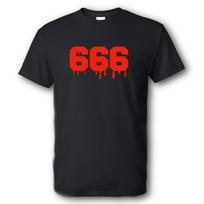 666 Dripping Shirt Brand New Multiple Sizes and Colors Unisex T-Shirt M