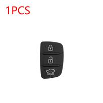 1-5Pcs Replacement Rubber Car 4Button Silicone Pad For Hyundai Tucson Santa fe / ix45 Sonata i40 Remote Car Repair Key Fob Shell