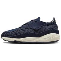 Nike Air Footscape Woven Tamsaus Džinsinio Audinio Moteriški Sportbačiai Mėlyni Obsidianiniai Kokoso Pieno HF1759-400 39