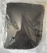 Visasezoninė universali amortizuojanti sėdynės pagalvėlė motociklams, elektriniams paspirtukams ir mopedams Fabric Cover Only juoda
