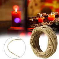Candle Beeswax Wicks Parts 2.0mm Dia Accessories Well Wicks 10m 33FT Beeswax Coated For Candle Making 2026 New tamsiai ruda spalva