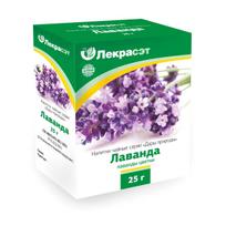 Lekraset žolelių arbata „Levanda“ žiedai, 25 g