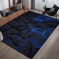 1 vnt. 3D geometrinis kilimas Žaidimų kambarys Spalvingi žaidimų pultų kilimai Namų žaidimų kambario dekoras Svetainė Miegamasis Paaugliai E-sporto kilimas 40x60CM