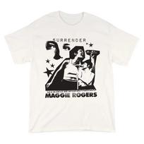 Vtg Maggie Rogers Surrender Tour T Shirt For Men Cotton White Full Size TR156 L