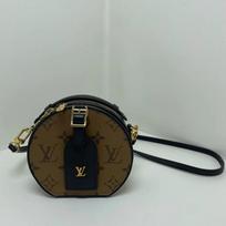[Pre-Owned] Louis Vuitton Mini Boîte Chapeau 'Brown Monogram Reverse Canvas' - Very Good #1S65ZVN ONE SIZE