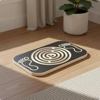 Wooden Maze Balance Board Indoor Workout Body Awareness