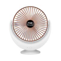 Whisper-Quiet Desk Companion, Oscillating Desk Fan, USB Desk Fan 4.5 Inches Portable Mini Fan with Customizable Wind Direction for Home Office Travel