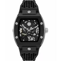 Philipp Plein PWVBA0423 The Skeleton Eco Men's Watch 44mm juoda