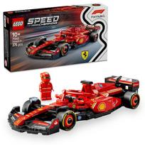 LEGO Speed Champions Ferrari SF-24 F1 Race Car Toy Gift Block Boys Girls Children 10 Years Old 11 12 Elementary School Vehicle Miniature 77242