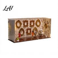 Decorative Shadow Box DIY Mini Museum Silhouette Frame Kit with 9 Gold