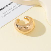 1/2Pcs Fashion Geometric Ear Cuff Earrings for Women Vintage Metal Chunky No Piercing Clip Earrings Ladies Party Girls Jewelry