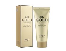 ANJO 24K Gold Foam Cleansing 100ml, Anti-Aging, Korean cosmetics, Kbeauty, sample
