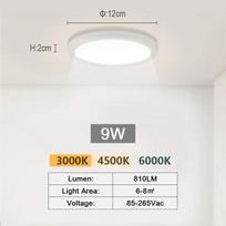 Tuya Smart WiFi LED lubų lempa 36W WiFi programa Valdymas balsu Alexa / Google Remote Control Kvadratinis ir apvalus lubų šviestuvai Svetainė
