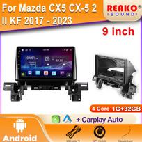 Automobilinis radijas Multimedija Navigacija Android Belaidis Carplay Skirtas Mazda CX5 CX-5 2 II KF 2017 - 2023 GPS WiFi Ekrano Stereo 4 core 1GB+32GB carplay
