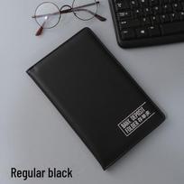 PU Leather Multipurpose Passport & Check Holder with Password Lock, Anti-Crack and Anti-Wrinkle Design