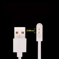 1PC Universal Smart Watch Charger Cord,Magnetic Charging Cable 2 Pin 4 Pins USB Charger for Smart Watch 7.62mm 2.84mm 4mm AVE 2.84mm