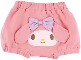 Skater Baby Bloomer Pumpkin My Melody Die-Cut Pants, 100% Cotton, 80-90cm, Pants, Design, CBBL1-A