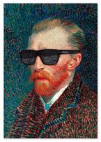 Plakat vincent van gogh autoportret pop art 21x29,7 cm A4