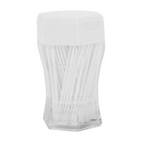 200pcs Double Head Toothpick Household Cleaning Tartar Removal Toothpick White