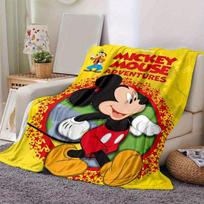 1pc,Disney Mickey Mouse Adventures Soft Throw Blanket for Home Decor, Couch Cover, Outdoor Use, Travel 80cmx120cm