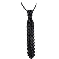 Adult Crystal Necktie Formal Accessories Party Concert Tour Choker Necklace Tie