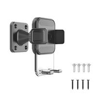 Multiple Device Kitchen Wall Mount Phone Stand Thin Rustproof Plastic Vertical Space Planner Telecommute 1
